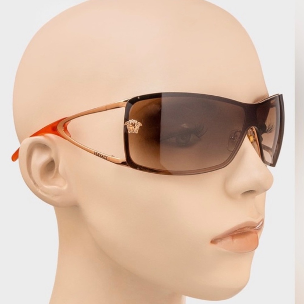 Vintage authentic Versace sunglasses pink 🌸